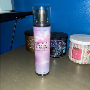 Bath & Body Works Pink Cotton Candy Clouds Mist